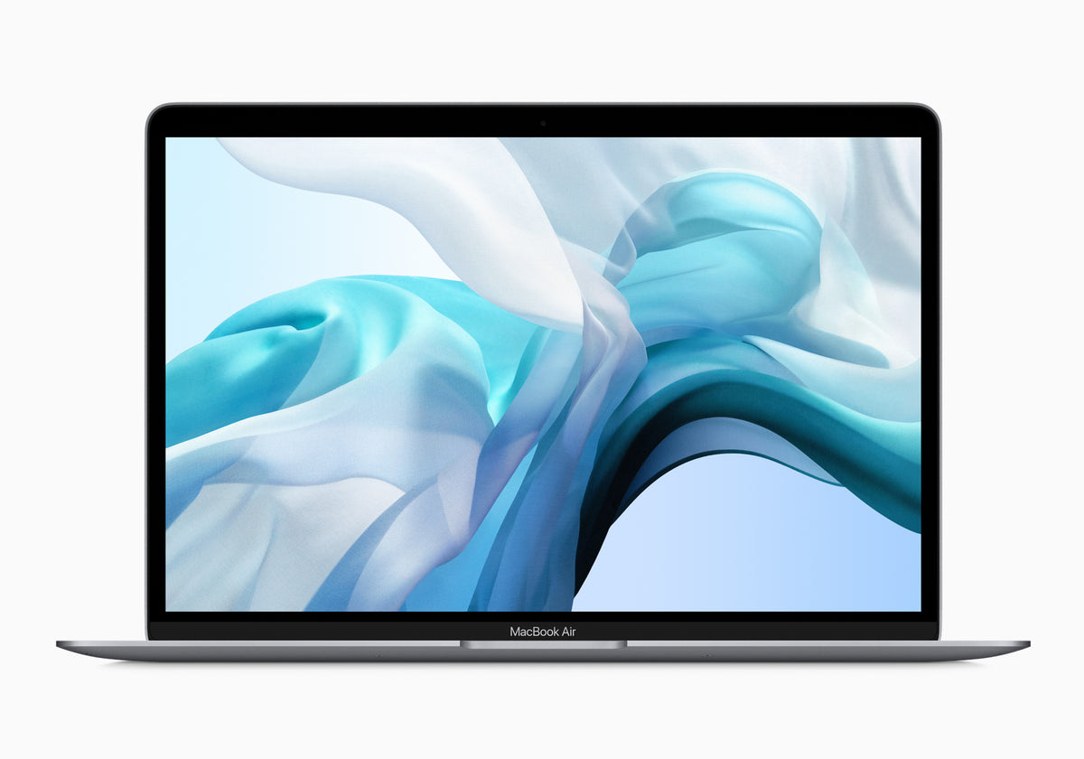 MacBook Air 13-inch Intel (2019), front view of the Retina display