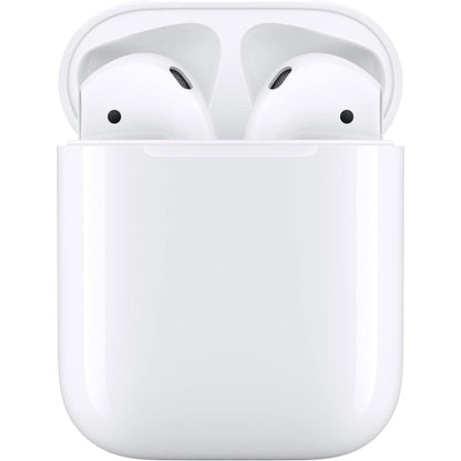 Apple AirPods 2-White with Charging Case In Ear Headphones