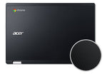 Acer Chromebook R11 C738T — textured aluminium lid detail