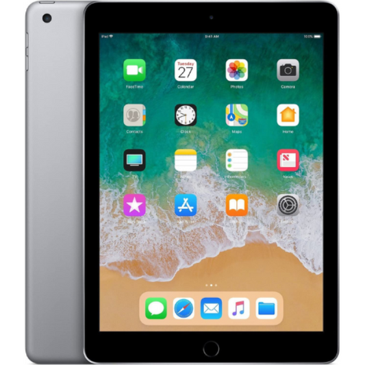 iPad 2018 6th Gen, 9.7" Wi-Fi + Cellular