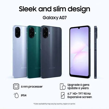 Samsung Galaxy A07 (6.7-inch PLS LCD)