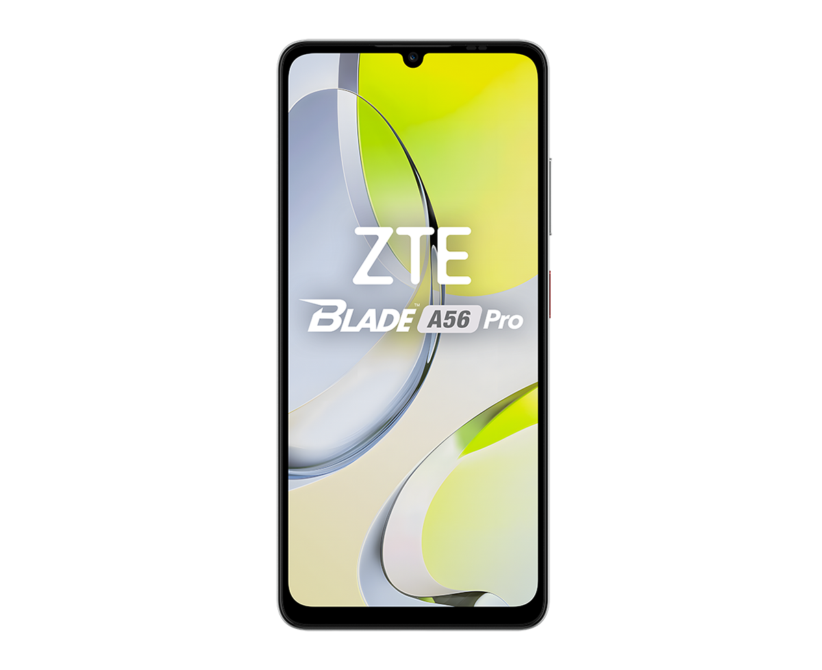 ZTE Blade A56 Pro in Polar Gray — manufacturer product view