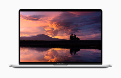 MacBook Pro 16-inch Intel (2019), straight-on Retina display view